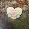 Sparkly Silver Horse Shoe Post Fashion Earrings