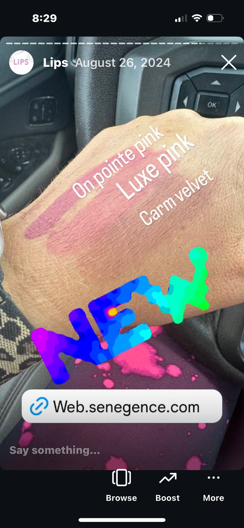 HYDRAMATTE LIPSENSE CREAM