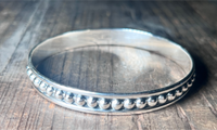 4mm Ball Bangle Genuine Bracelet