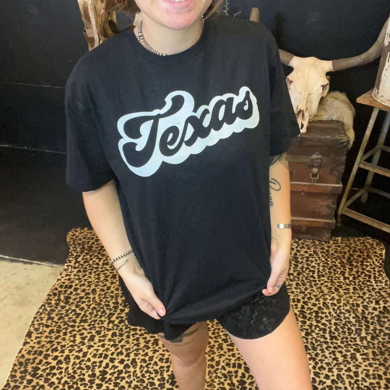 Texas Black T-shirt