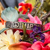 Hippie Peace Bangle Bracelet