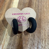 Fun Chunky Hoop Fashion Earrings