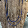 20 inch Full Lapis Genuine Necklace