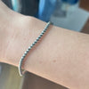 3mm Navajo Pearl Stretchy Genuine Bracelet