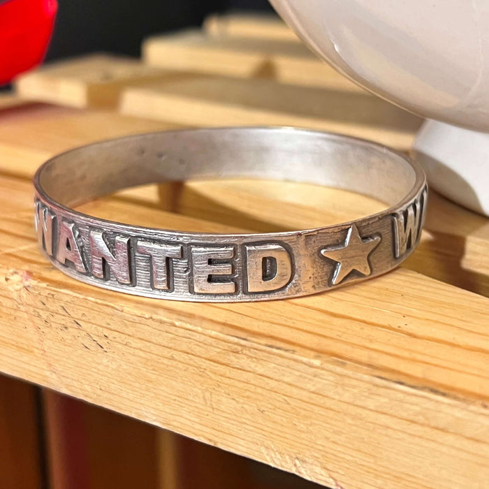 Wanted Bangle Bracelet