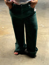 RISEN Full Size Tummy Control Mid Rise Wide Leg Jeans Plus Size