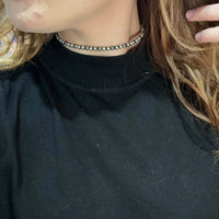 5mm Navajo Pearl with Fancy Ball Slinky Wrap Around Sterling Silver Necklace - Country Lace Boutique