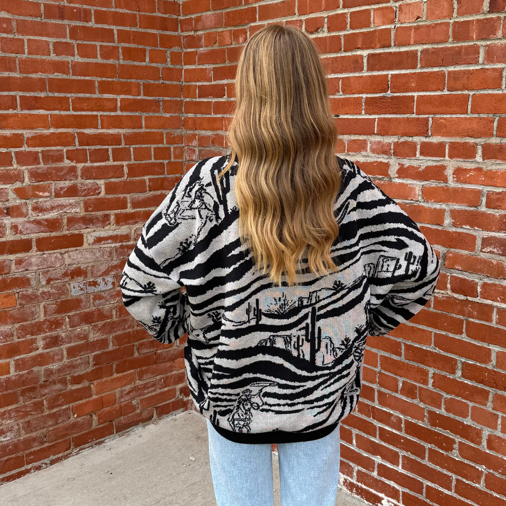 WILD WEST ZOO SWEATER