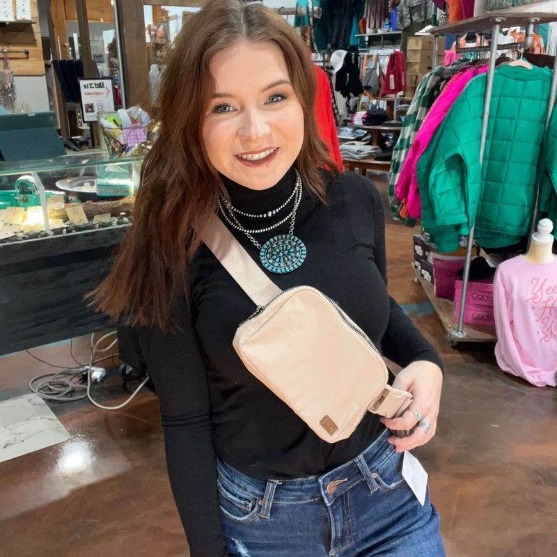 Taupe CC Fanny Pack