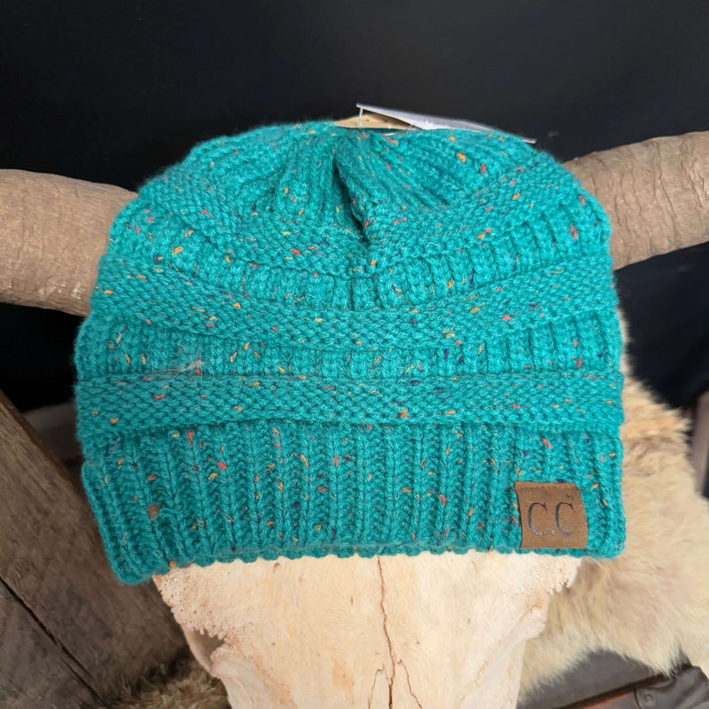 Sea Green Speckle CC Beanie