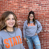 Orange Rock Grey STATE Sweatshirt.