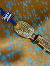 Lil' Champ Tony Lama Kids Leather Tooled Belt with Rodeo Buckle