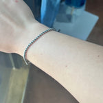 3mm Navajo Pearl Stretchy Genuine Bracelet
