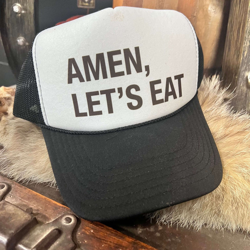 Amen, Let's Eat Trucker Cap