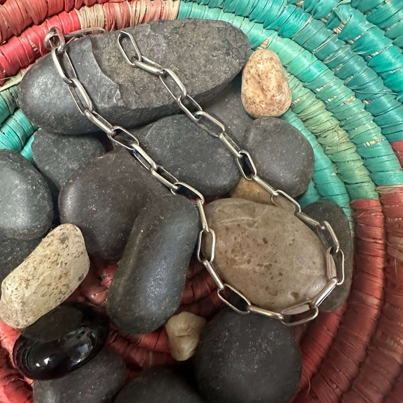 8 inch Dainty Link chain Sterling Silver Bracelet - Country Lace Boutique