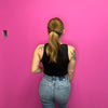 Black Tank Top Bodysuit