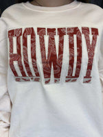Red Bandana HOWDY Sweatshirt