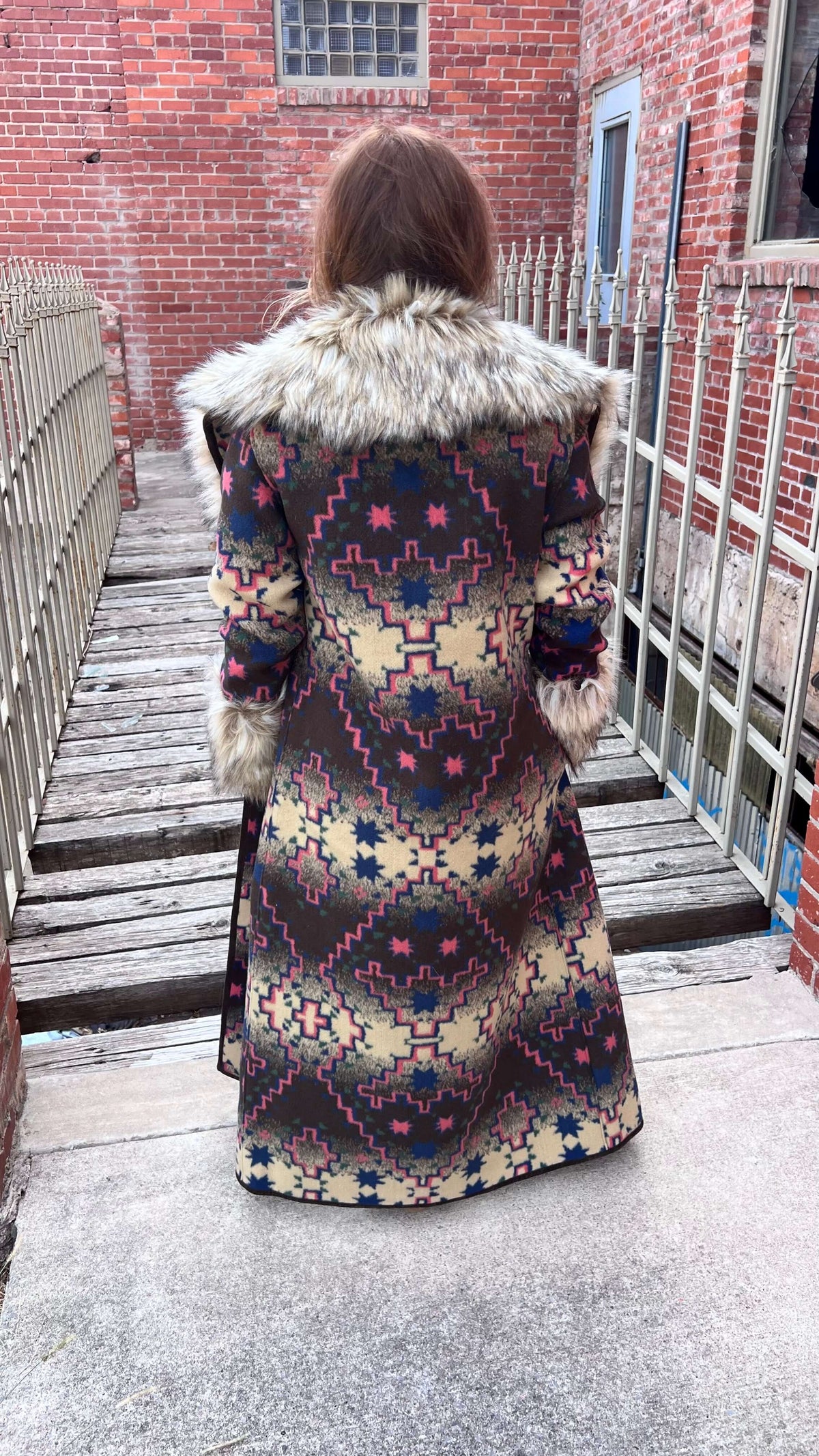 Greta Coat Tasha Polizzi Fur Duster/Jacket