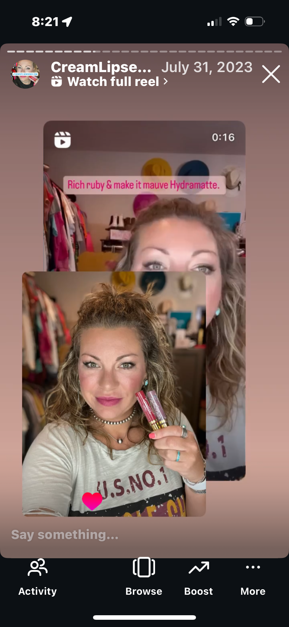 HYDRAMATTE LIPSENSE CREAM