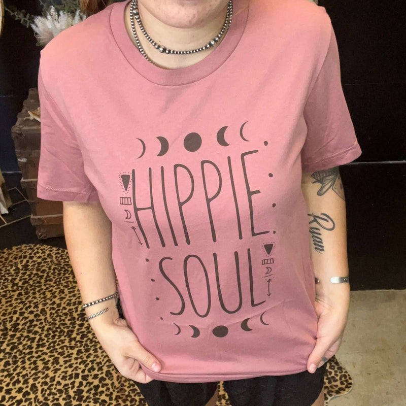 Hippie Soul Mauve T-shirt