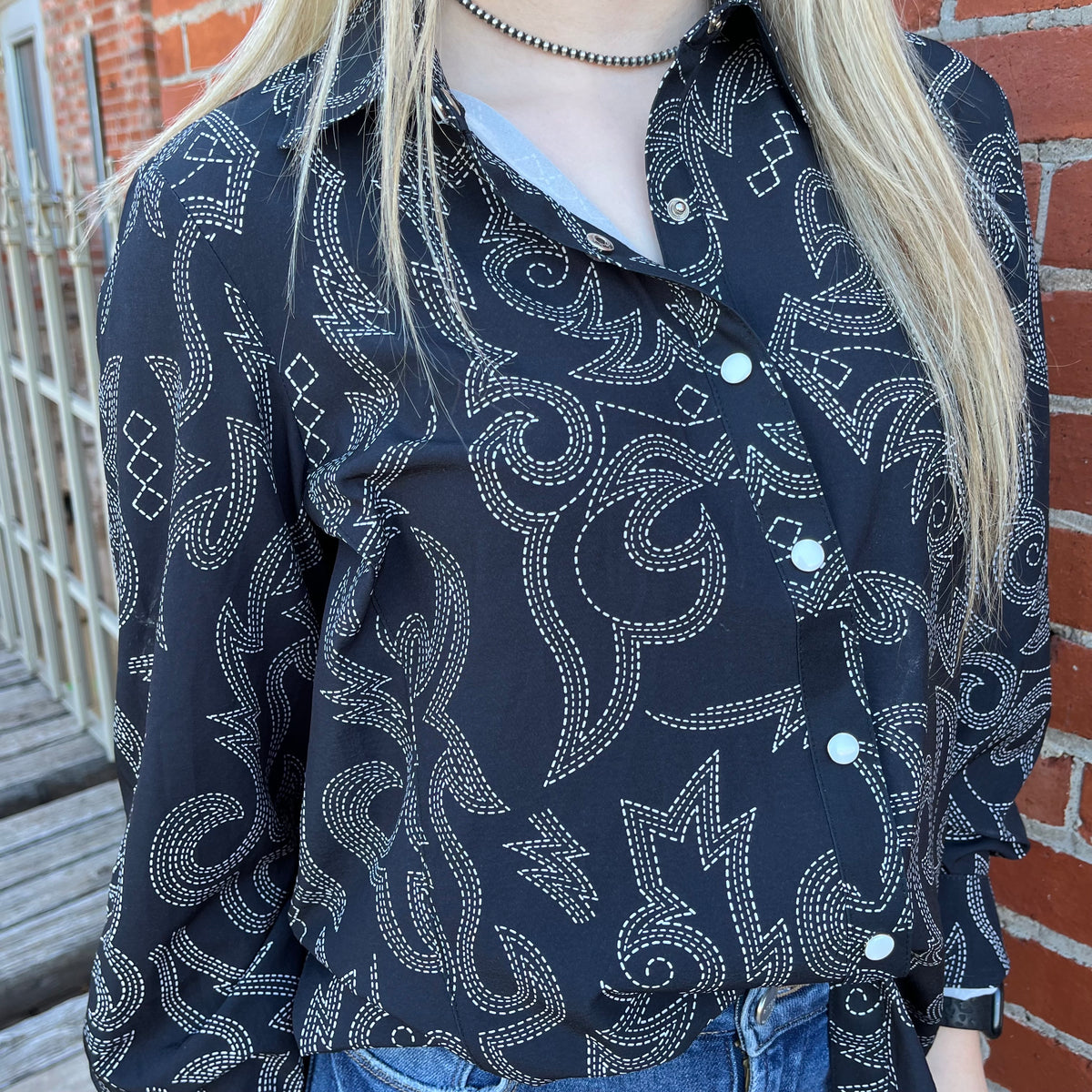 Boot Scootin Button Up / Small