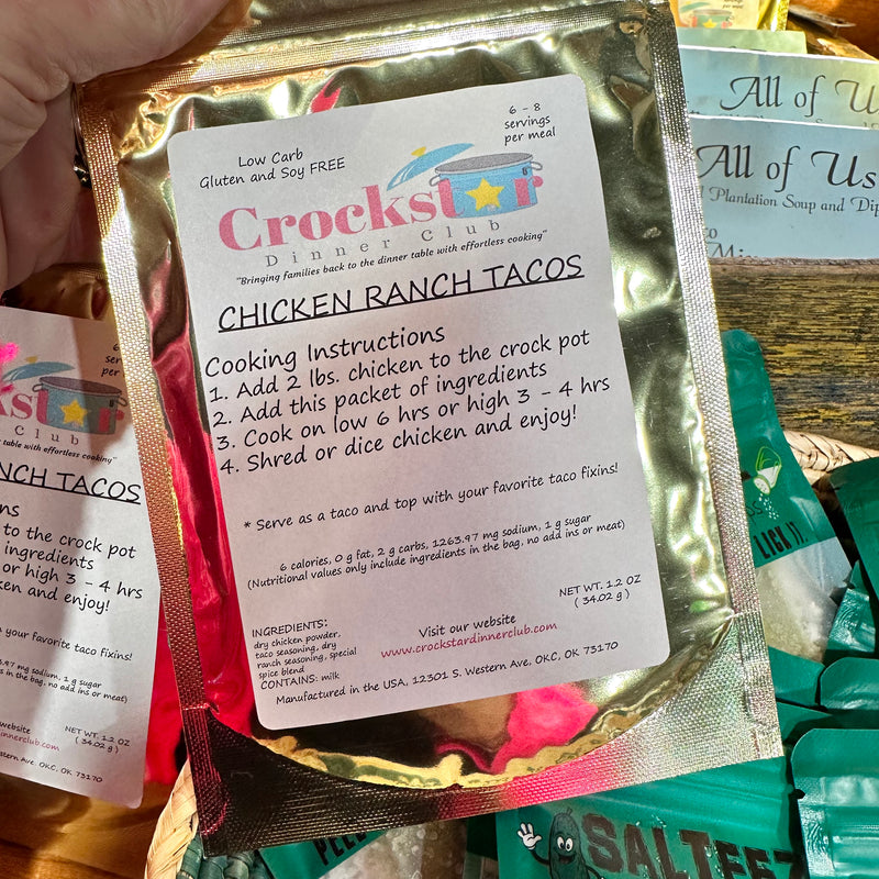 Chicken Ranch Taco Soup Crockstar