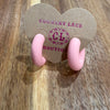 Fun Chunky Hoop Fashion Earrings