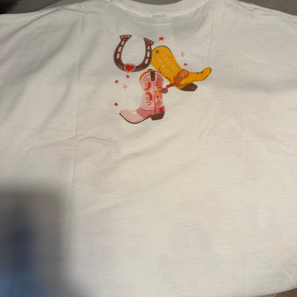 Cowgirl Era White T Shirt