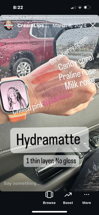 HYDRAMATTE LIPSENSE CREAM