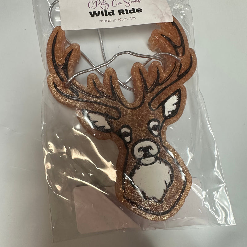Wild Ride Deer  Car Freshie