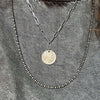 18 Inch Buffalo Nickel with Sterling Silver Chain Link Genuine Necklace