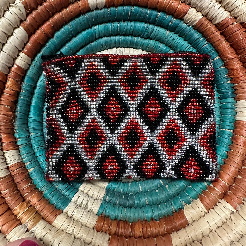 Beaded Coin Wallet