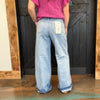 Pleat Front Loose Fit Mid Rise Risen Jeans