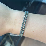 Slinky 5mm Wrap Around Navajo Pearl Genuine Bracelet