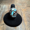 Adjustable Golden Hill OVAL GENUINE RING