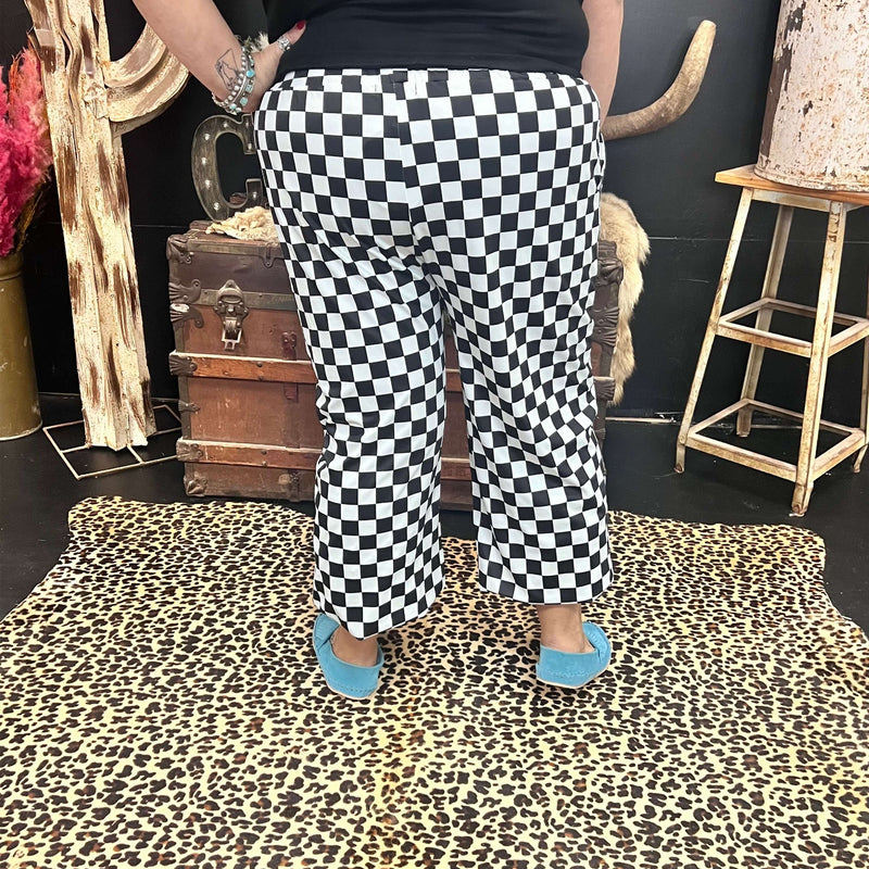 Around The Track Checkered Joggers77