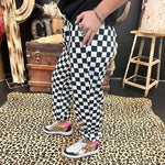 Around The Track Checkered Joggers8