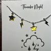Silver Thunder Night Fashion Necklace