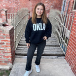 BLACK OKLAHOMA SWEATSHIRT