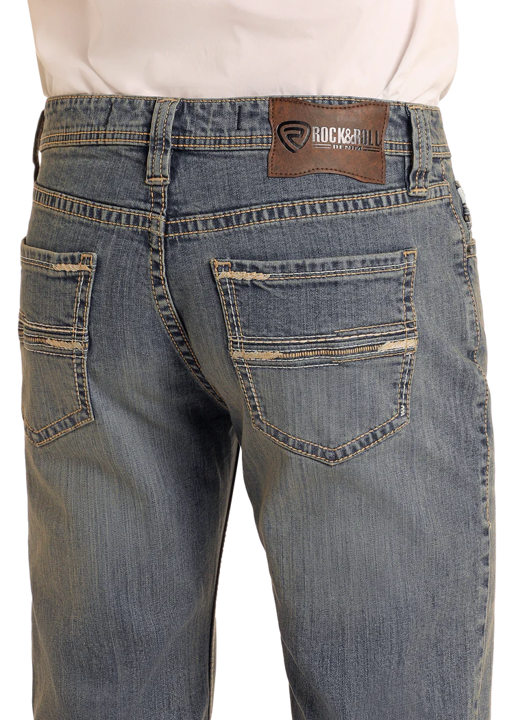 Rock & Roll Double Barrel Relaxed BOOTCUT JEANS