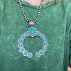 Big Campitos Turquoise Naja Genuine Pendant for Necklace - Country Lace Boutique