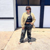 Black Distressed Risen Straight Leg Jeans99