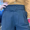 Black Dressy Pleated Shorts2