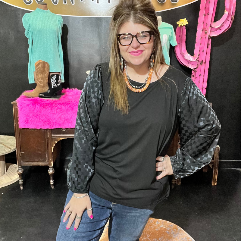 Black_Friday_Night_Top_Long_Bubble_Sleeve_Top