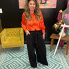 Black Slack Pants w/ Tie5