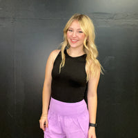Black Tank Top Bodysuit