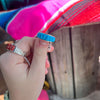 Blue Turquoise Cobblestone Genuine Ring4