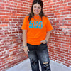 Bright Orange 580 Crew Neck T-shirt.1