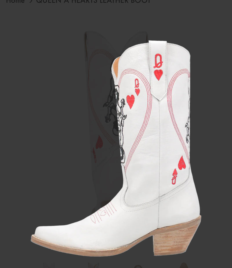 Queen of Hearts Dingo Boot