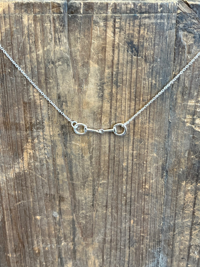 Dainty Gold Bit Fashion Necklace